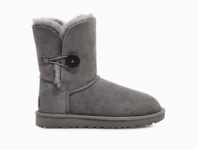 UGG Bailey Button II Womens Classic Boots Grey - AU 485QP